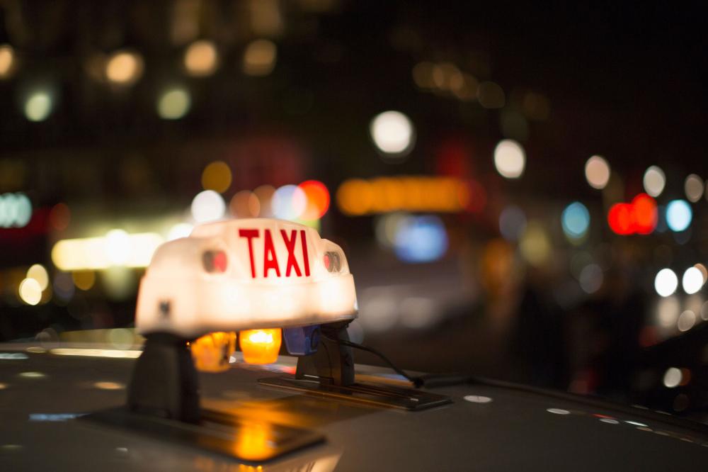 enseigne de taxi